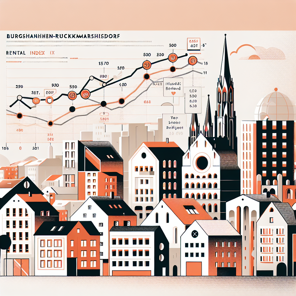 Mietspiegelentwicklung Leipzig Burghausen-Rückmarsdorf 5 Jahre